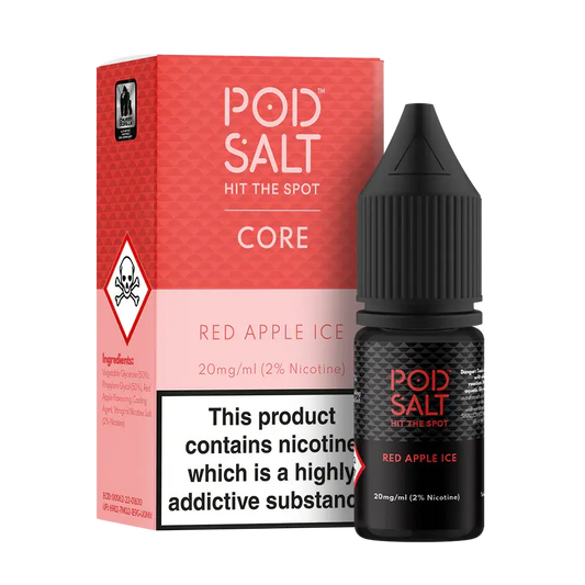 Red Apple Ice Nic Salt E-Liquid by Pod Salt