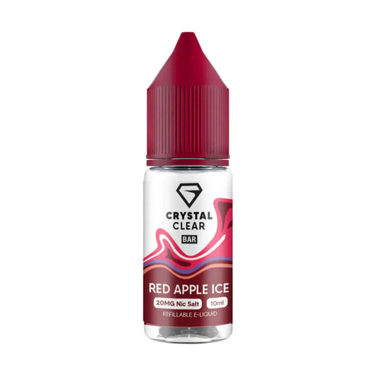 Red Apple Ice Nic Salt by Crystal Clear Bar Salts
