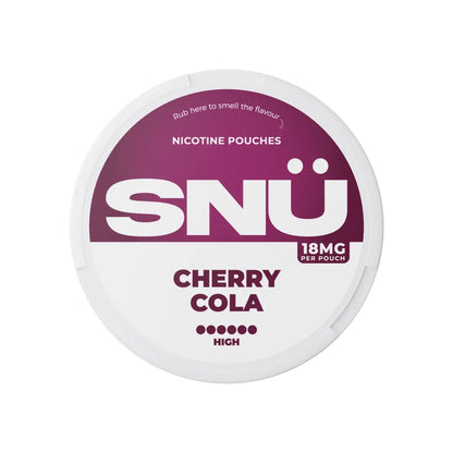 SNU Cherry Cola Nicotine Pouches by Bar Juice