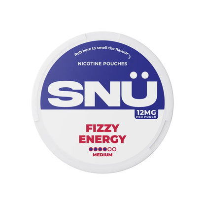 SNU Fizzy Energy Nicotine Pouches by Bar Juice