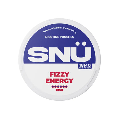 SNU Fizzy Energy Nicotine Pouches by Bar Juice