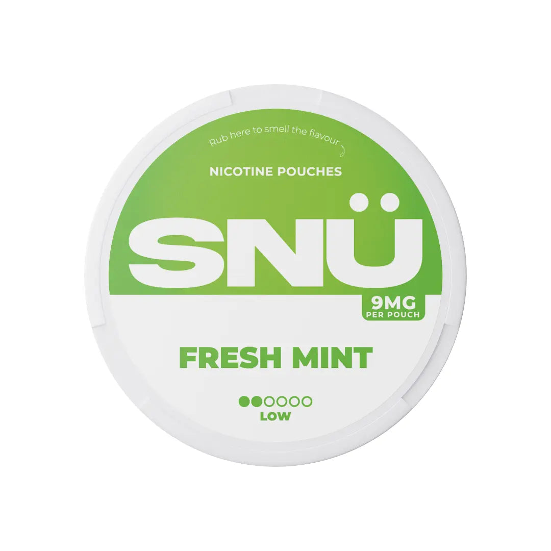 SNU Fresh Mint Nicotine Pouches by Bar Juice