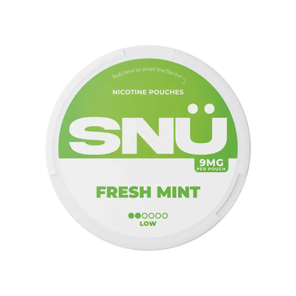 SNU Fresh Mint Nicotine Pouches by Bar Juice