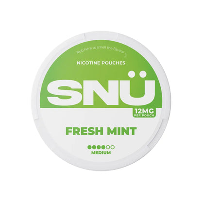 SNU Fresh Mint Nicotine Pouches by Bar Juice