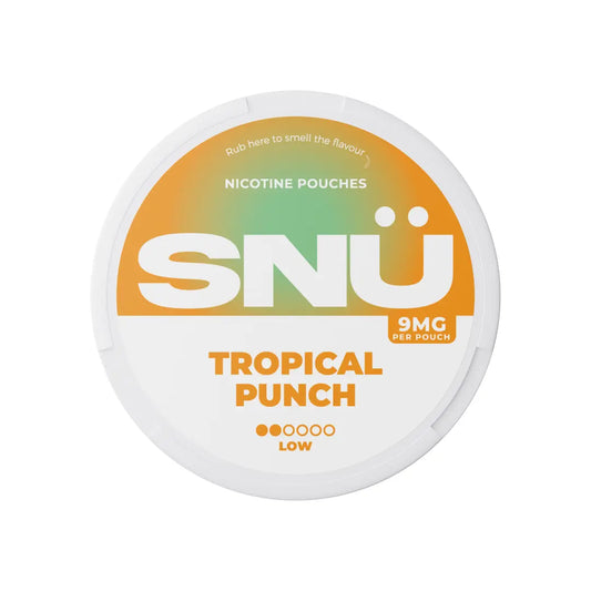 SNU Tropical Punch Nicotine Pouches by Bar Juice