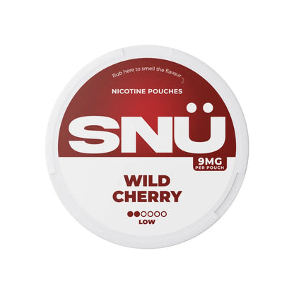 SNU Wild Cherry Nicotine Pouches by Bar Juice