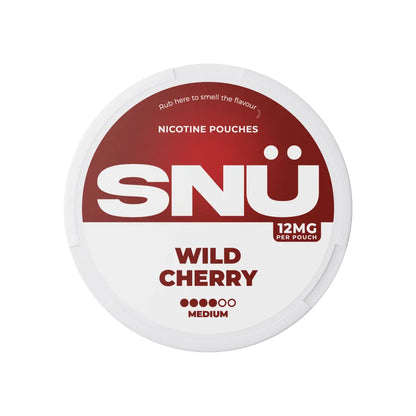 SNU Wild Cherry Nicotine Pouches by Bar Juice