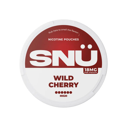 SNU Wild Cherry Nicotine Pouches by Bar Juice