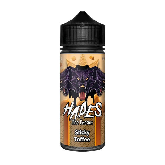 STICKY TOFFEE E-LIQUID BY HADES ICE CREAM