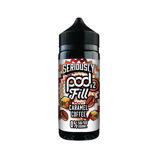 Seriously Pod Fill x2 Caramel Coffee 100ml Shortfill
