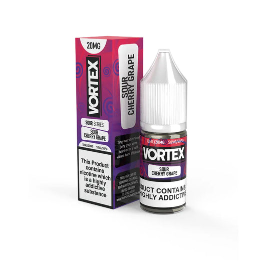 Sour Cherry Grape Nic Salt by Vortex Bar Series