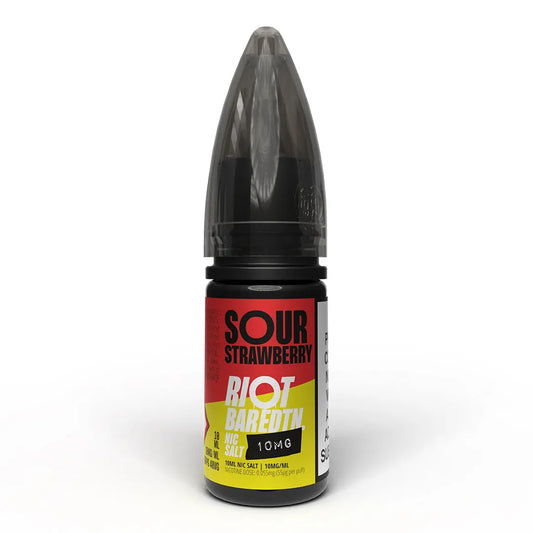 Sour Strawberry Nic Salt by Riot Bar Edition