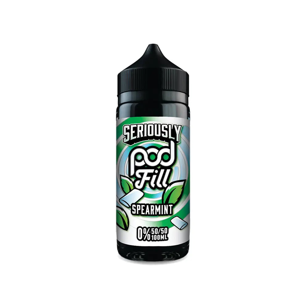 Spearmint 100ml Shortfill by Seriously Pod Fill Seriously