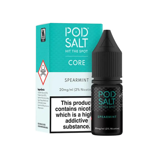 Spearmint Nic Salt E-Liquid by Pod Salt Core