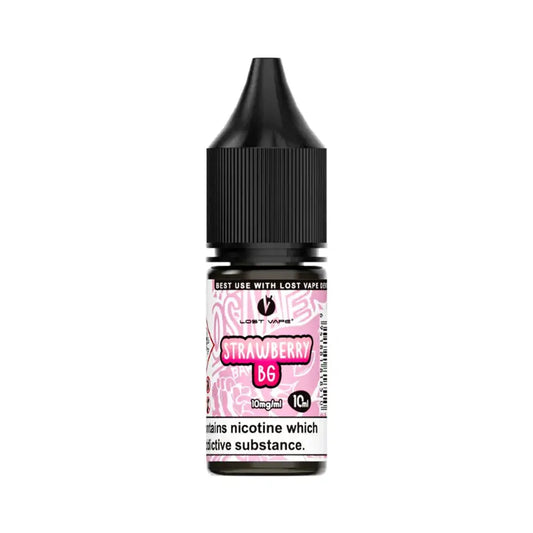 Strawberry BG Bar salts 10ml Nic Salt by Lost Vape