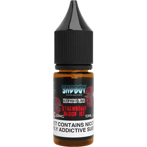 Strawberry Blood Ice 10ml Nic Salt by Sad Boy Dv vaping