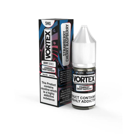 Strawberry Cherry Raspberry Nic Salt by Vortex Bar Series