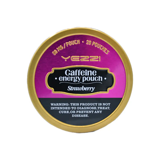 Strawberry Energy Caffeine Pouch by Yezzi
