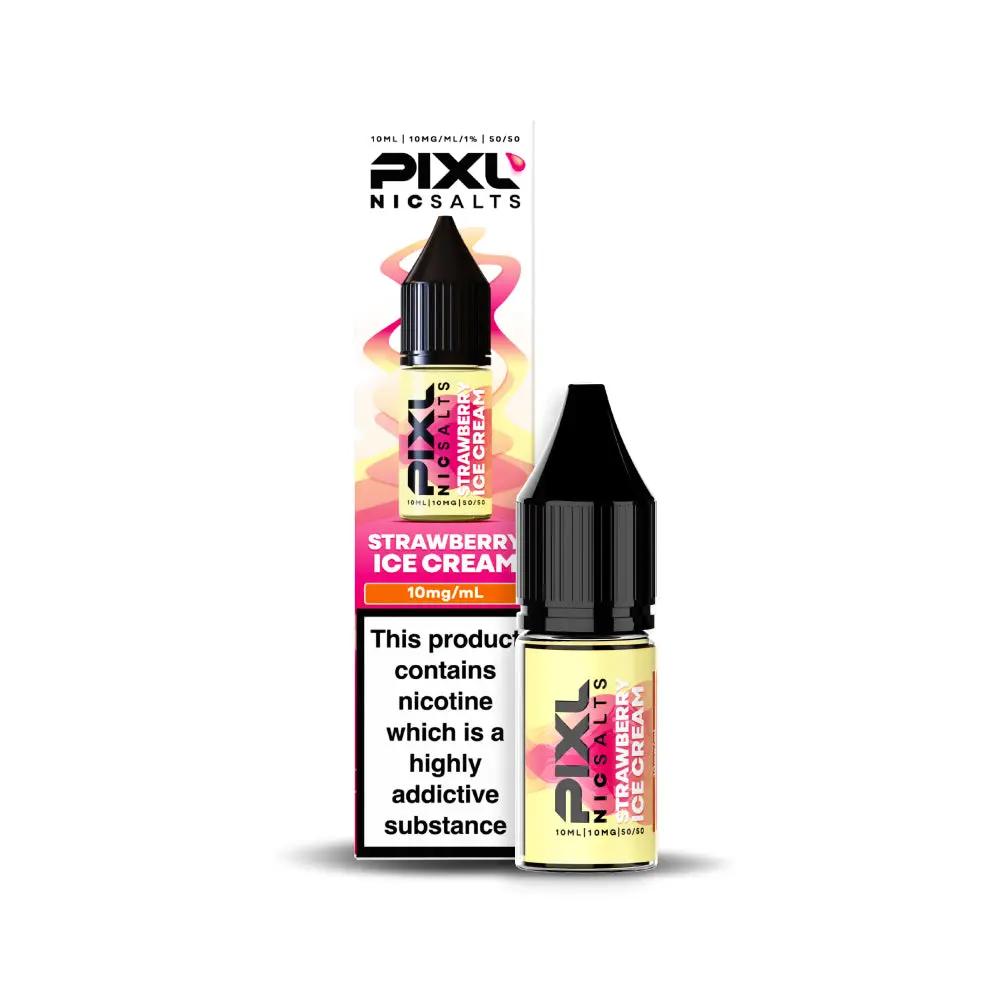 Strawberry Ice Cream Pixl 10ml Nic Salt E-Liquid Pixl