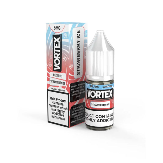 Strawberry Ice Nic Salt by Vortex Bar Series