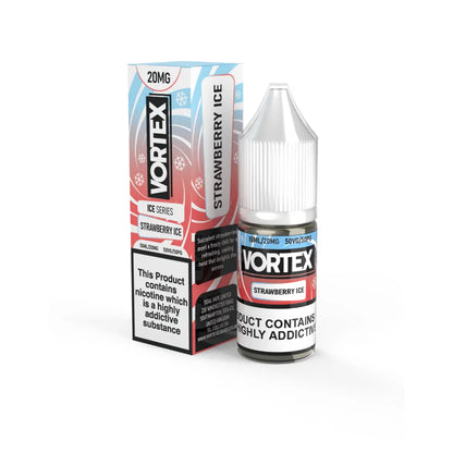 Strawberry Ice Nic Salt by Vortex Bar Series