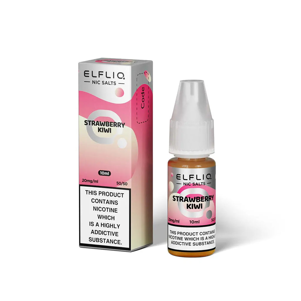 Strawberry Kiwi Nic salt E-liquid by Elf Bar Elfliq