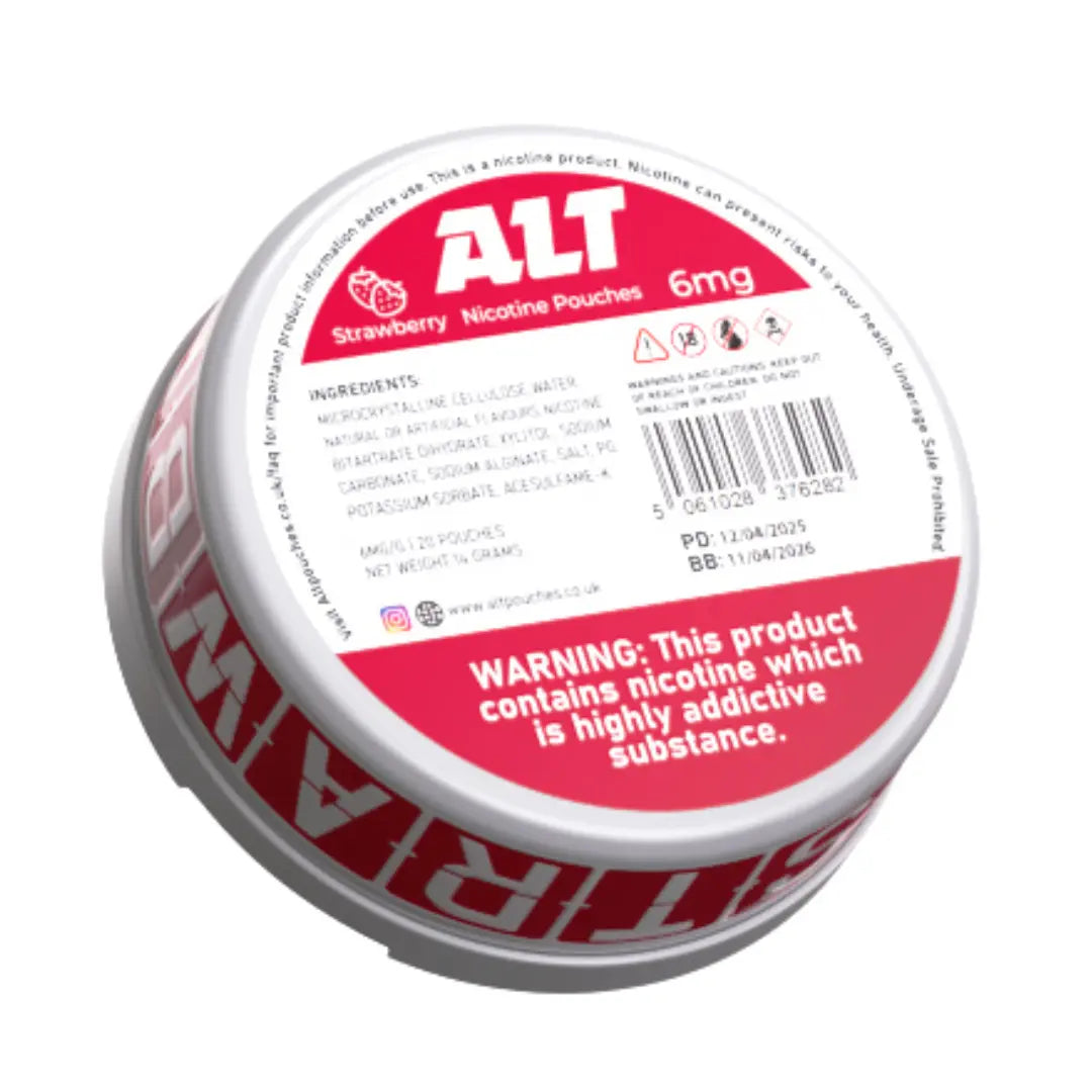 Strawberry Nicotine Pouch by Alt ALT