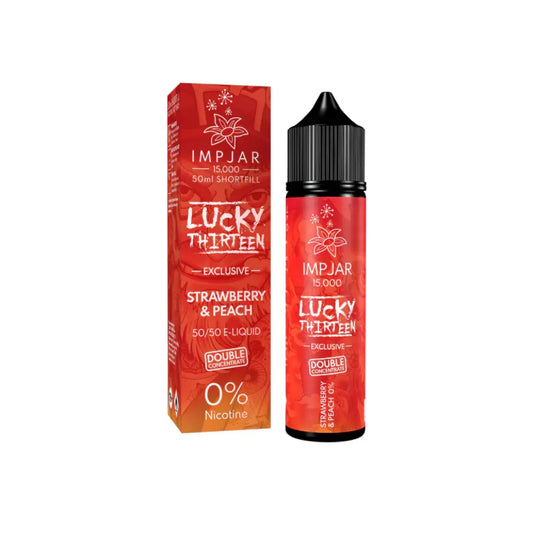 Strawberry Peach - Imp Jar X Lucky Thirteen 50ml Shortfill