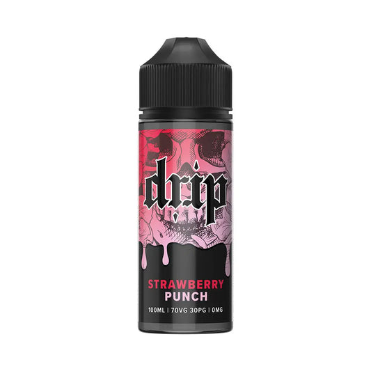 Strawberry Punch 100ml Shortfill E-Liquid by Drip
