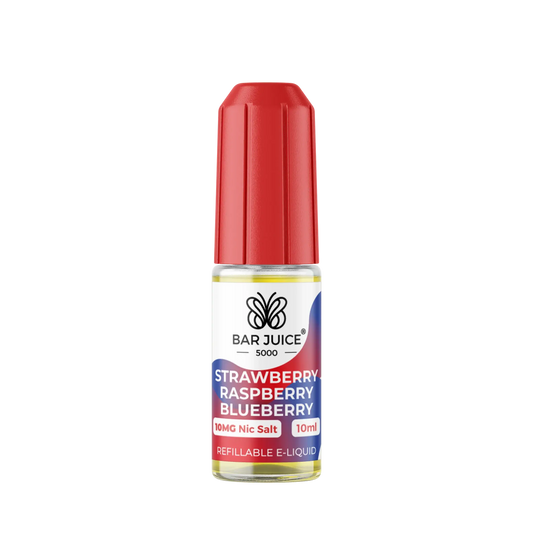Strawberry Raspberry Blueberry Nic Salt E-Liquid by Bar Juice 5000