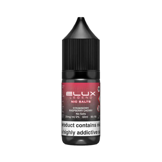 Strawberry Raspberry Cherry 10ml Nic Salt by Elux Legend