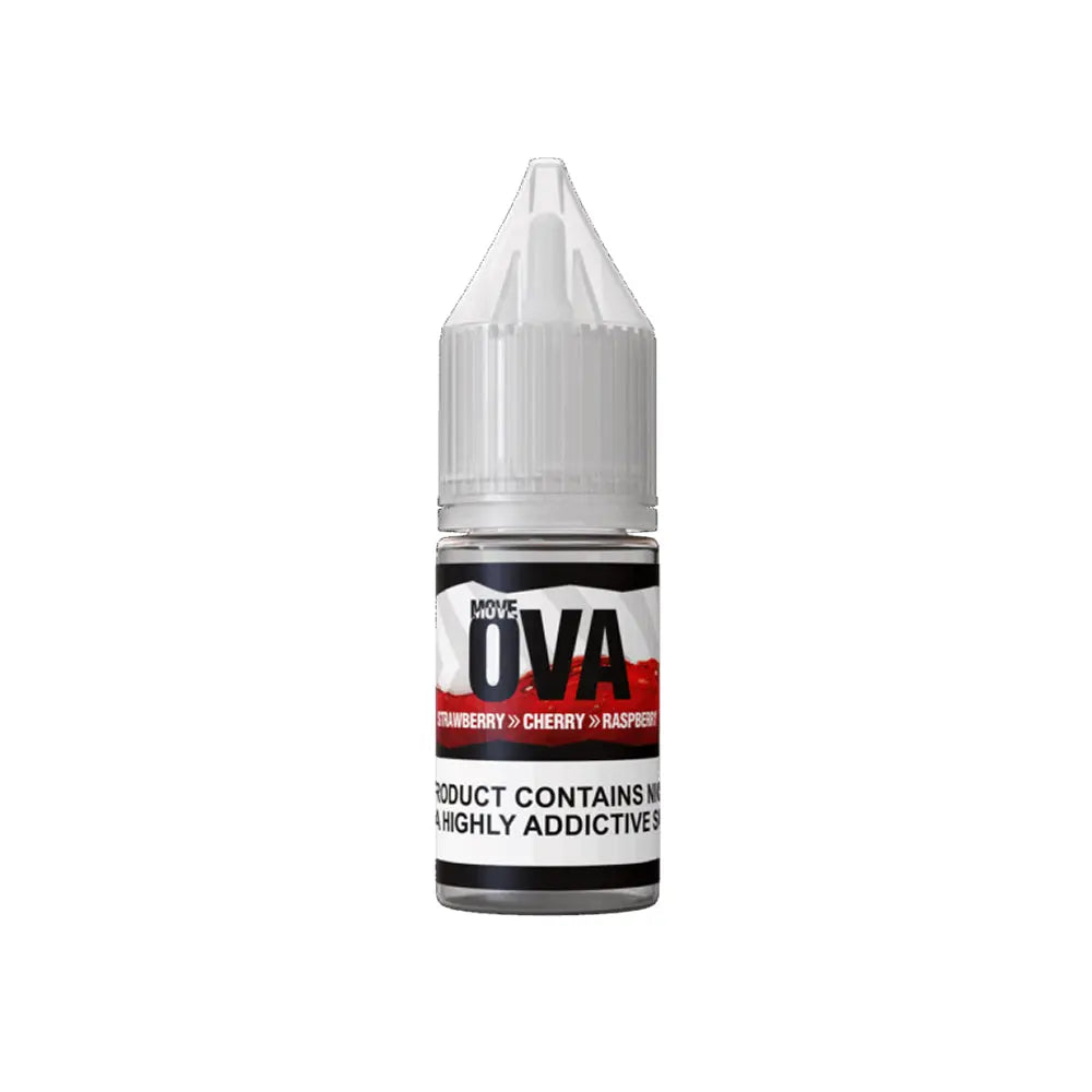 Strawberry Raspberry Cherry 10ml Nic Salt by Move Ova Move Ova