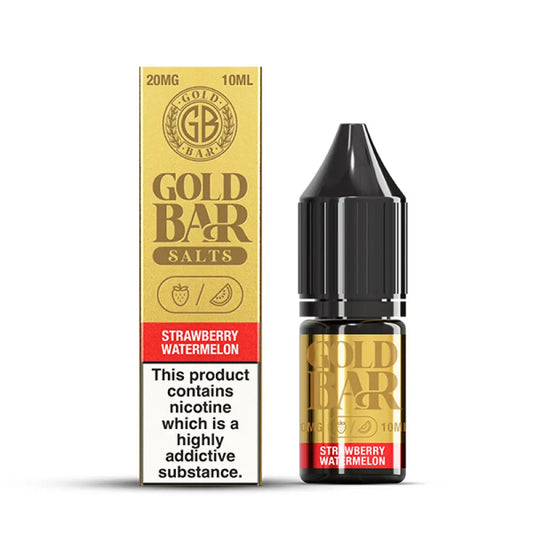 Strawberry Watermelon 10ml Nic Salt by Gold Bar
