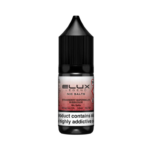 Strawberry Watermelon Bubblegum 10ml Nic Salt by Elux Legend