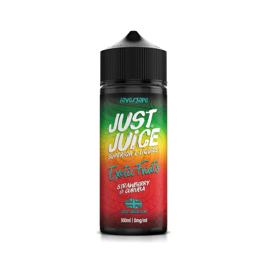 Strawberry & Curuba 100ml Shortfill E-Liquid by Just Juice