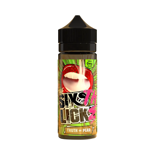 TRUTH OR PEAR E-LIQUID BY SIX LICKS