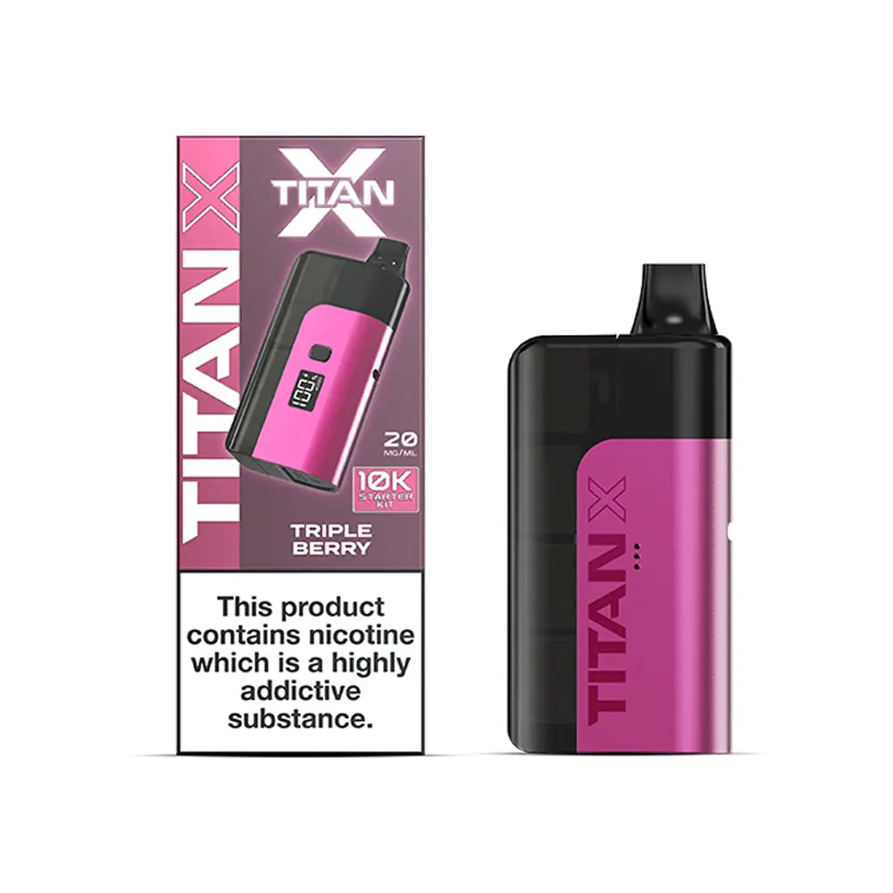 Titan X Prefilled Pod Vape Kit Titan X Prefilled Pod Vape Kit