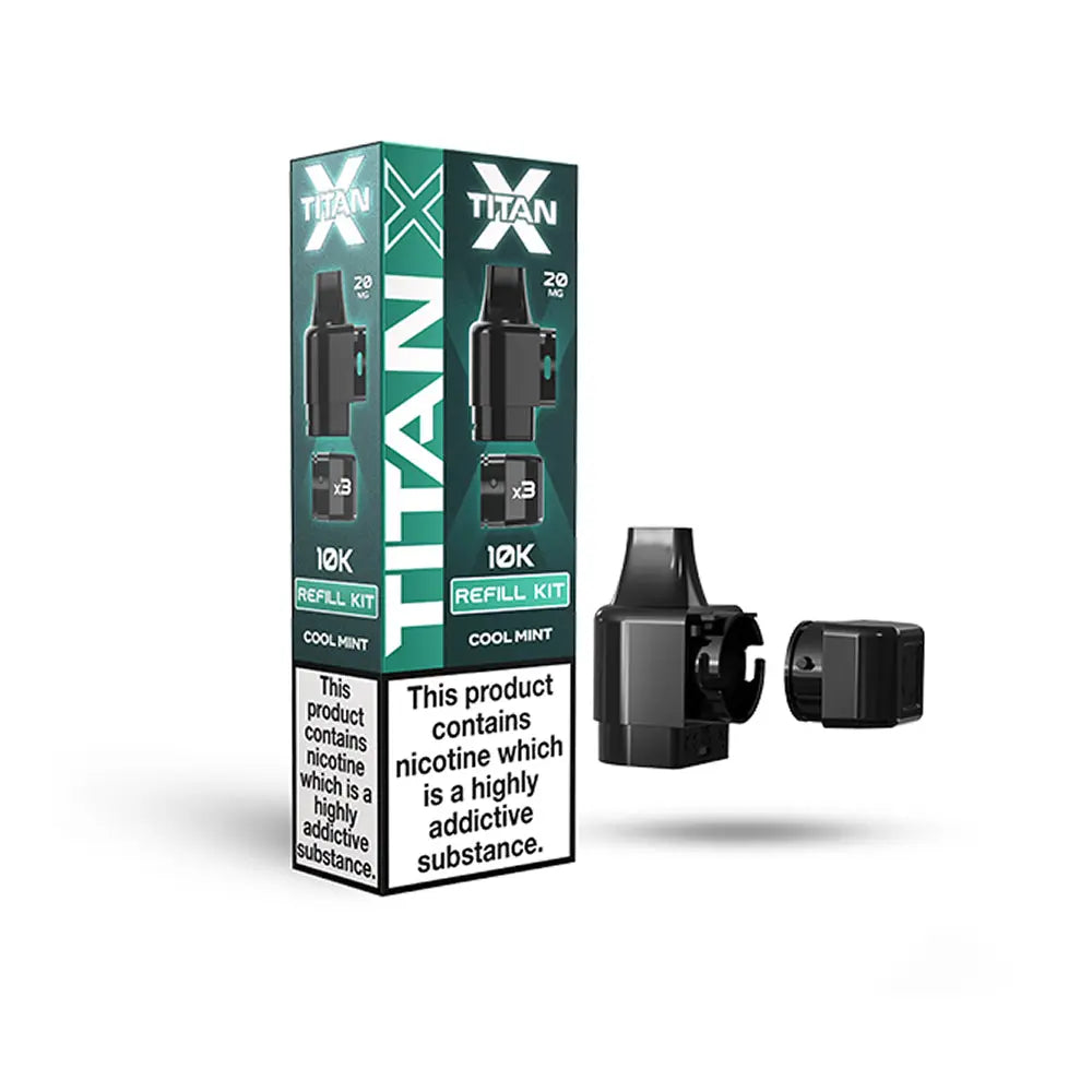 Titan X Prefilled Pods + Refill Containers Titan