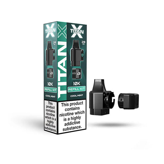 Titan X Prefilled Pods + Refill Containers