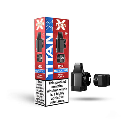 Titan X Prefilled Pods + Refill Containers Titan