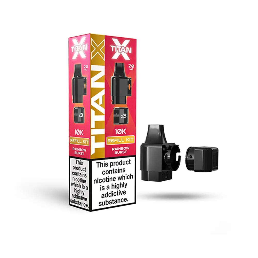 Titan X Prefilled Pods + Refill Containers Titan