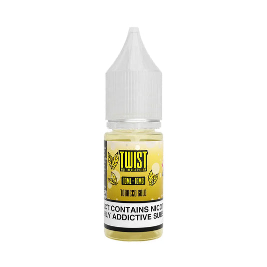Tobacco Gold 10ml Nic salt by Twist E-Liquid