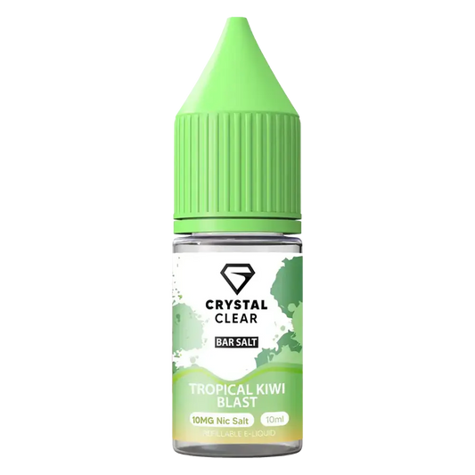 Tropical Kiwi Blast Nic Salt by Crystal Clear Bar Salts