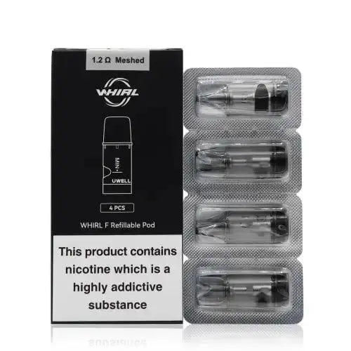 Uwell Whirl F Replacement Pods – Pack of 4