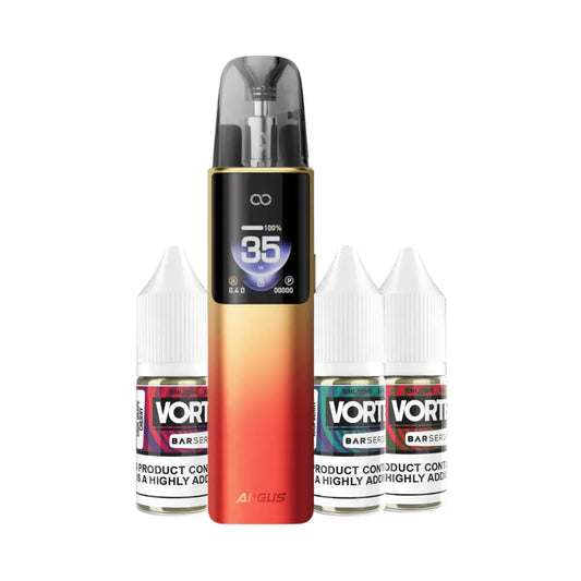 VOOPOO Argus G4 Pod Kit with 3 Vortex Nic Salts Bundle