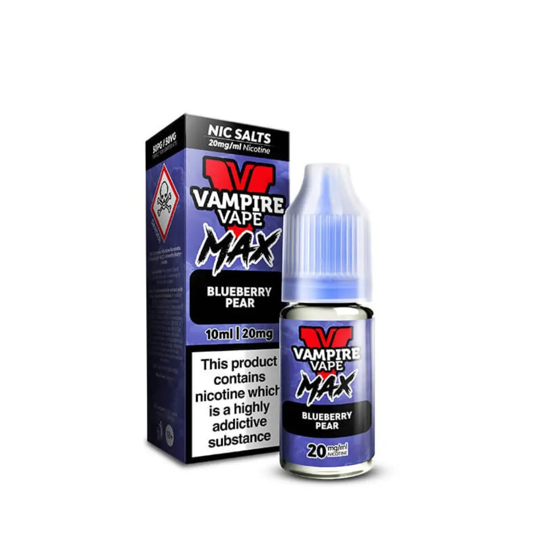 Vampire Vape MAX Blueberry Pear 10ml Nic Salt