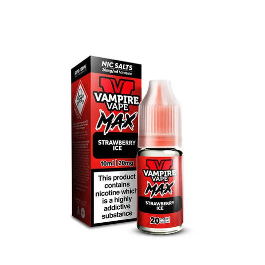 Vampire Vape MAX Strawberry Ice 10ml Nic Salt