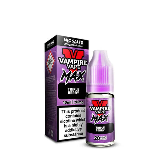 Vampire Vape MAX Triple Berry 10ml Nic Salt