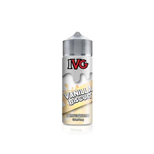 Vanilla Biscuit 100ml Shortfill by IVG