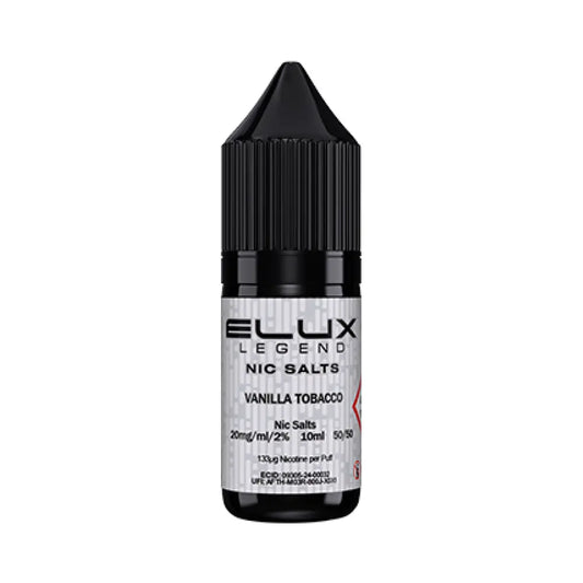 Vanilla Tobacco 10ml Nic Salt by Elux Legend